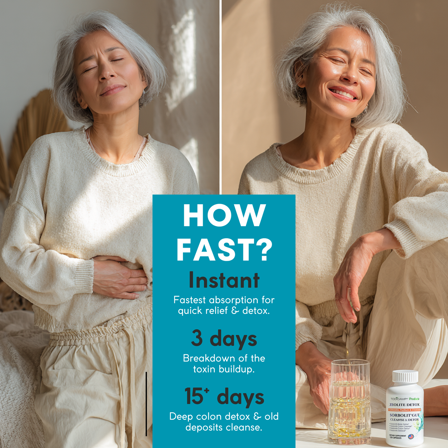 Gut Cleanse & Detox Capsules Sorbolit®