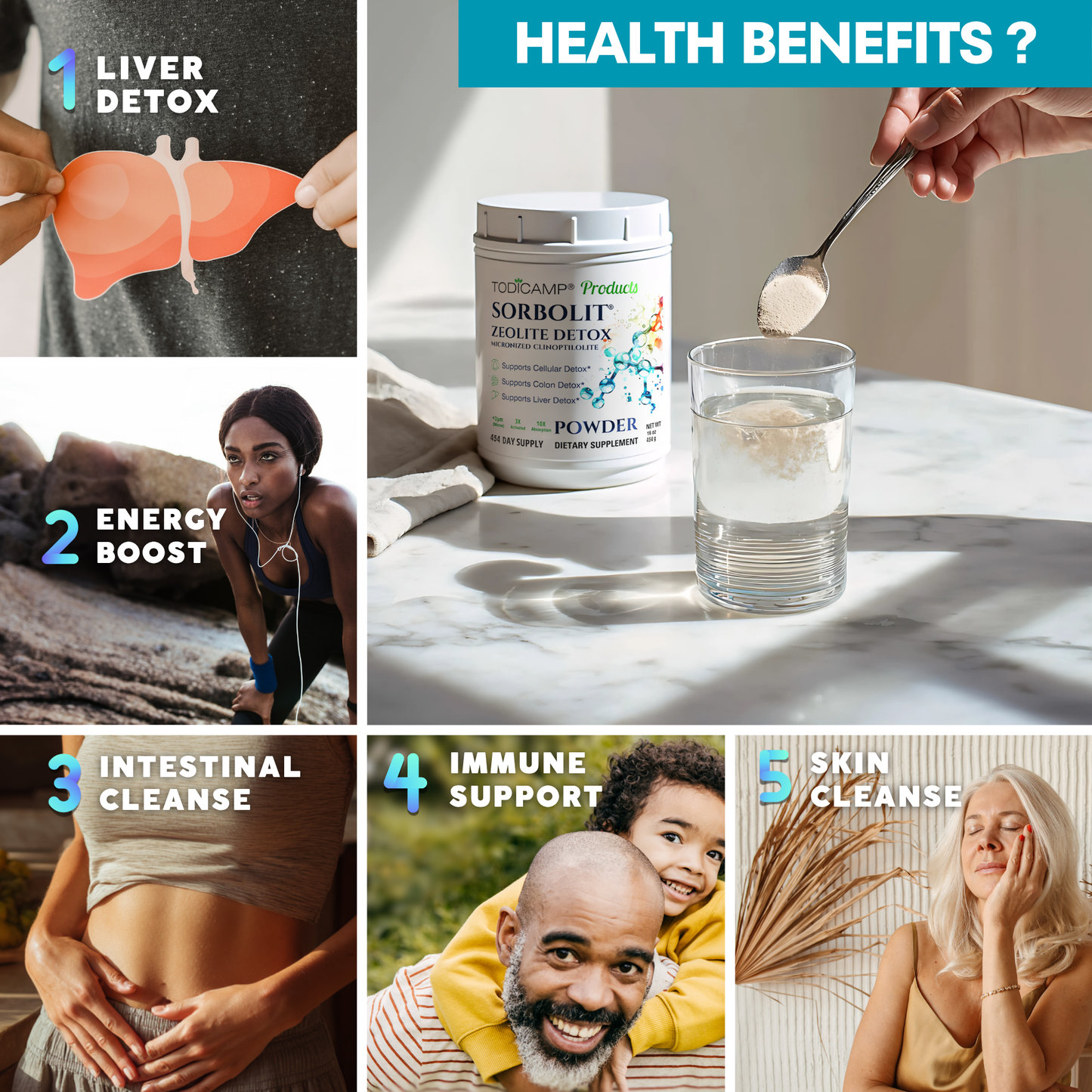 
                  
                    Zeolite Detox Sorbolit Powder - 454 Days Supply
                  
                