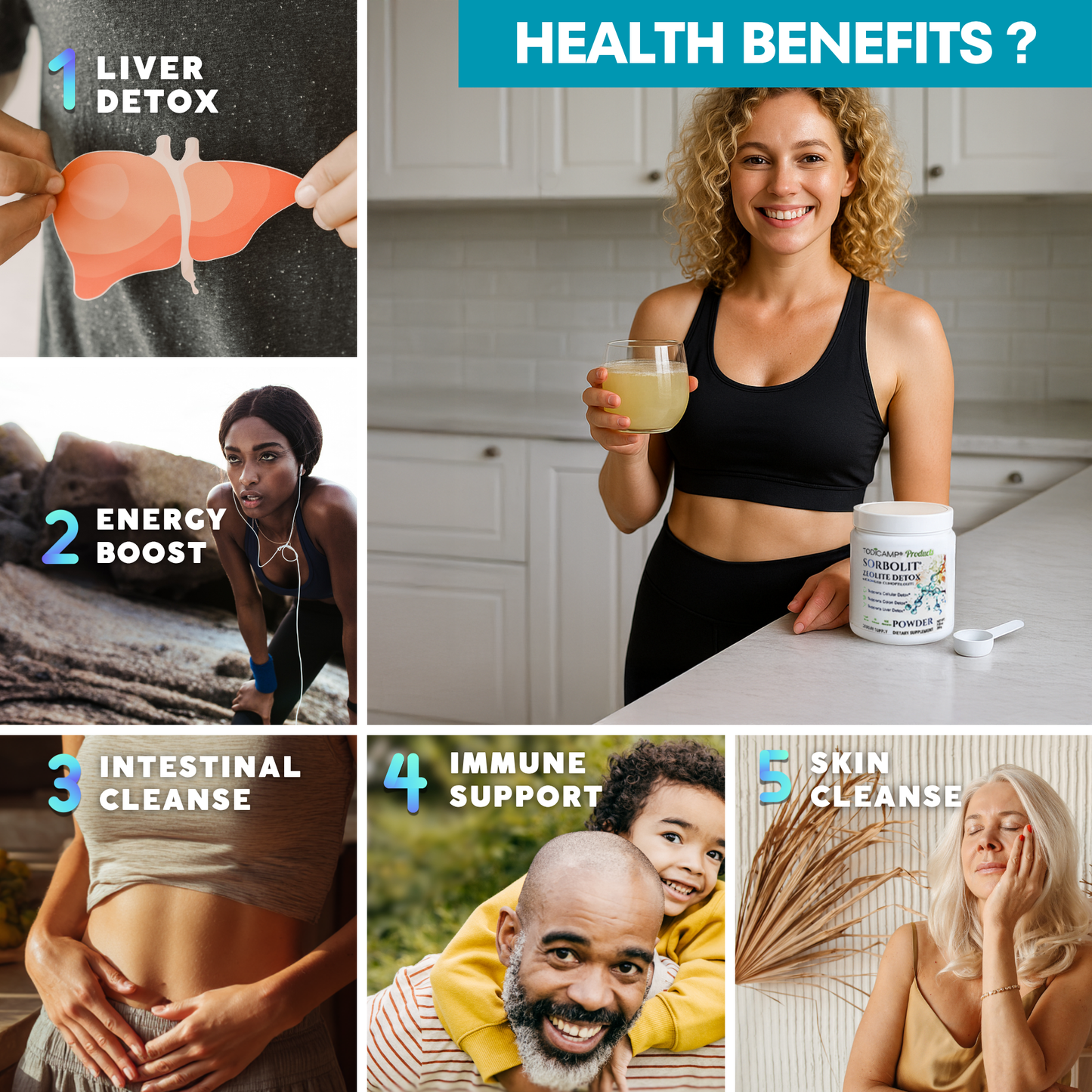 
                  
                    Zeolite Detox Sorbolit Powder - 200 Days Supply
                  
                