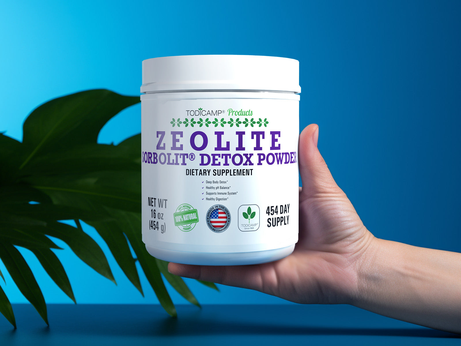 Detox with promo zeolite